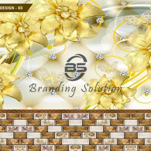 3D Wallpaper Design With Printing